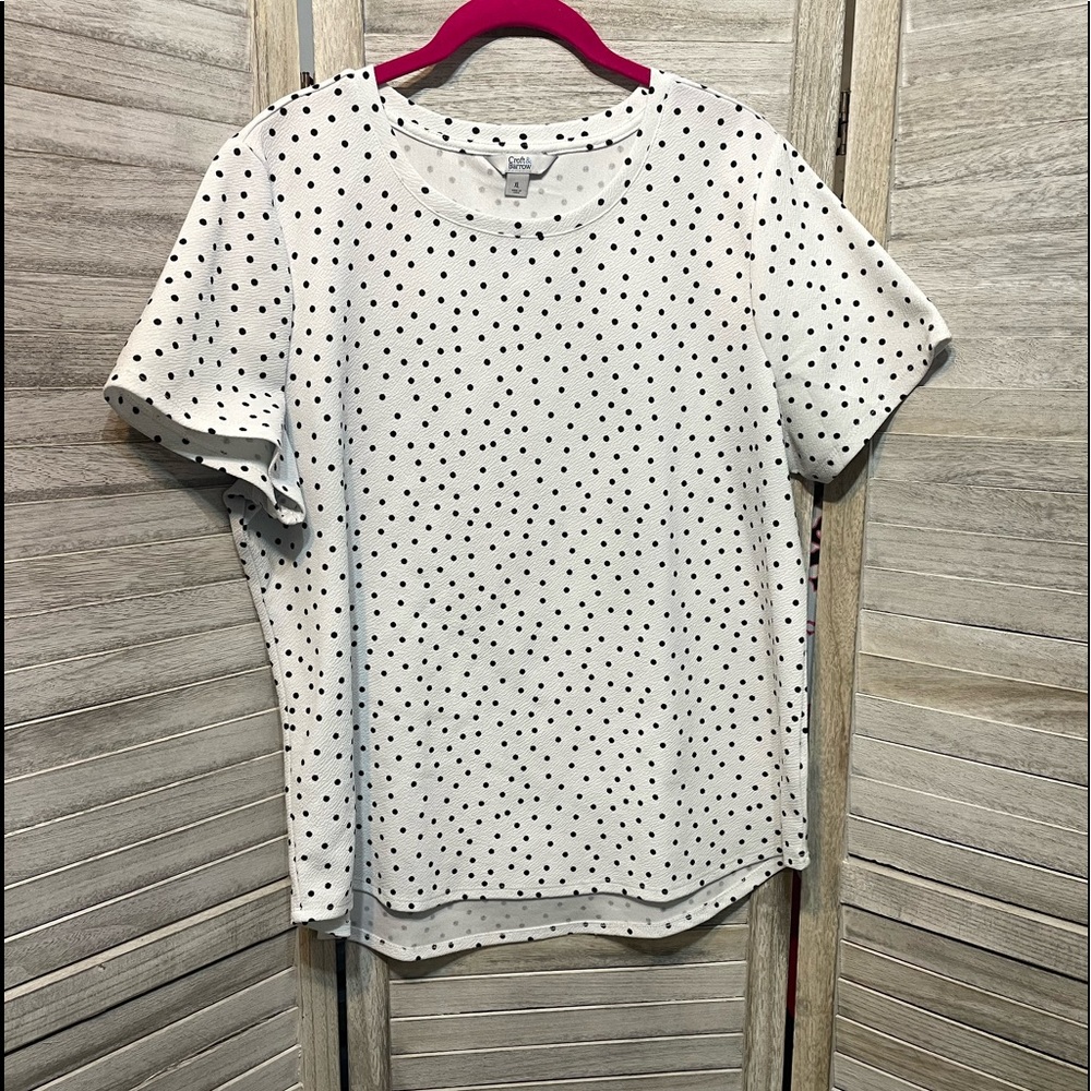 Polka Dot Ladies Top
